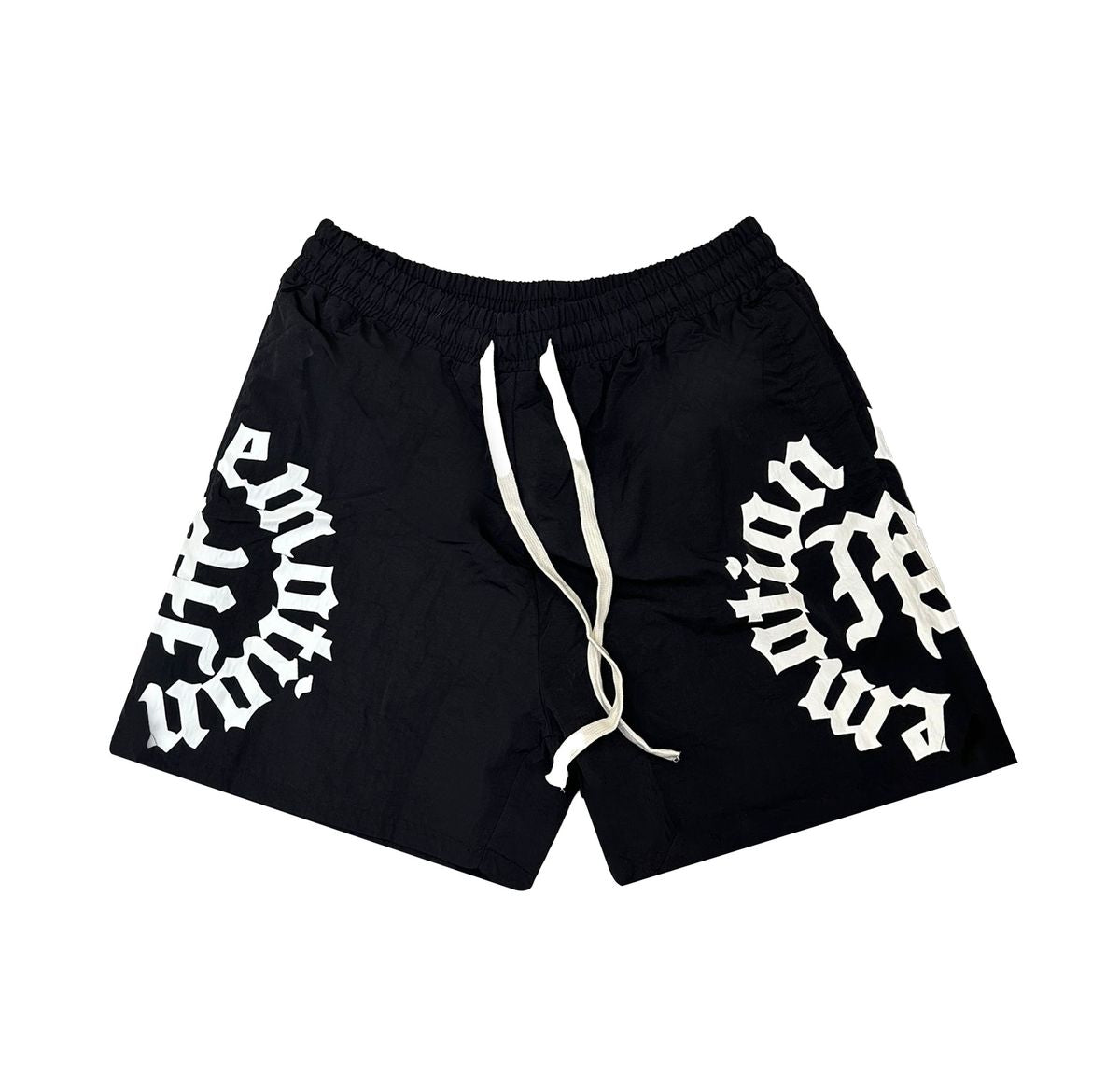Mixed Emotions Black Circle Shorts