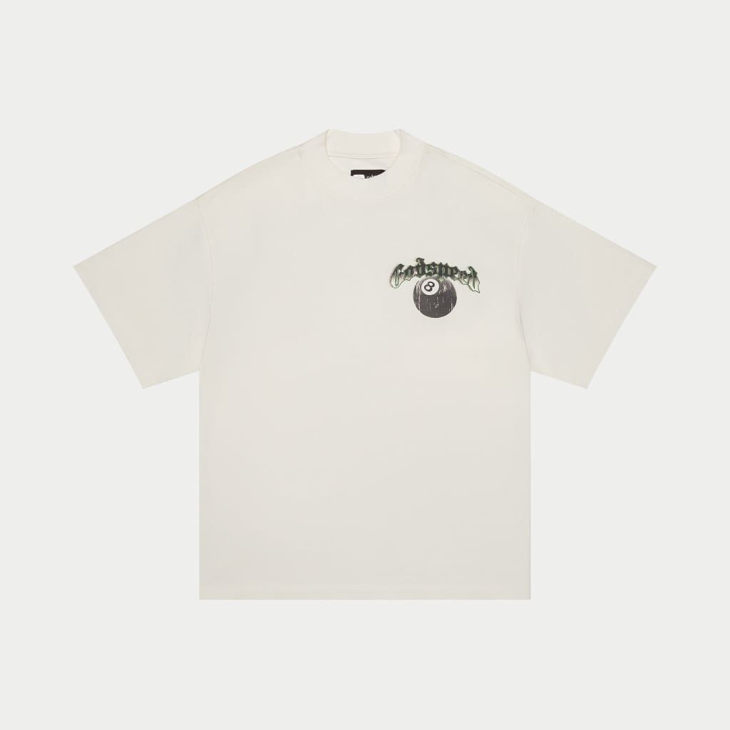 Godspeed Pool Shark T-Shirt White