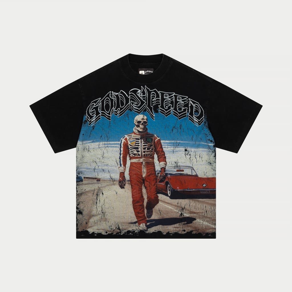 Godspeed Speed Racer T-Shirt Black
