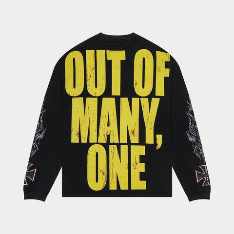 Godspeed Long Lonely Road Long Sleeve Black