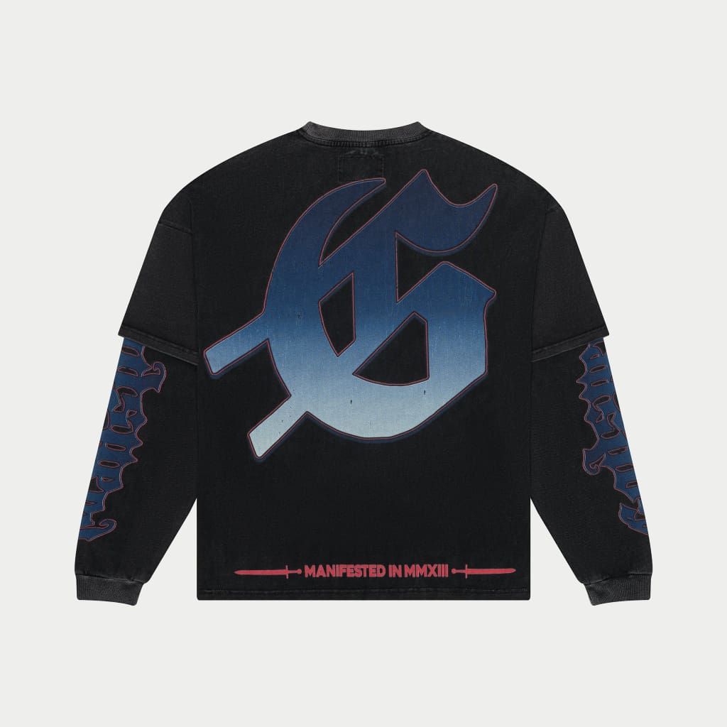 Godspeed Endzone Dual Longsleeve Black Wash