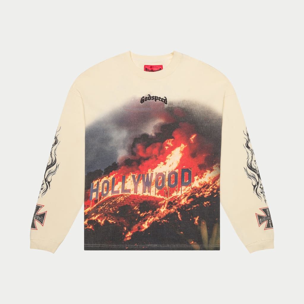 Godspeed Hollywood Inferno Long Sleeve Bone