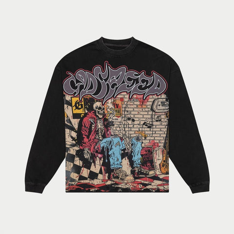 Godspeed Stoner Long Sleeve Black Wash
