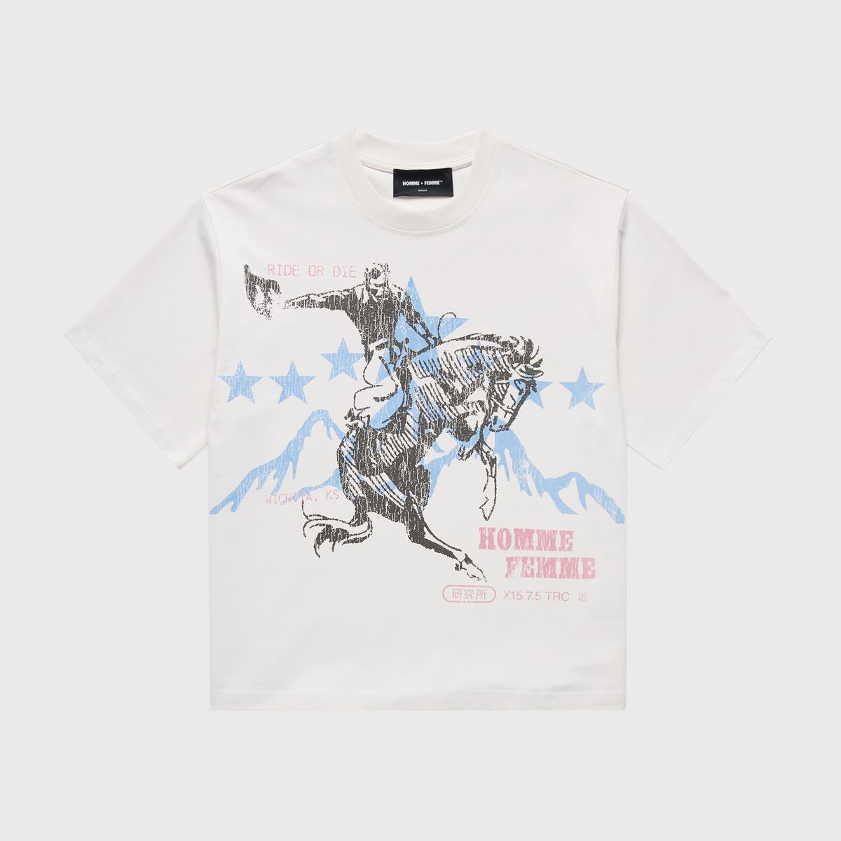 Homme Femme Ride Or Die Tee