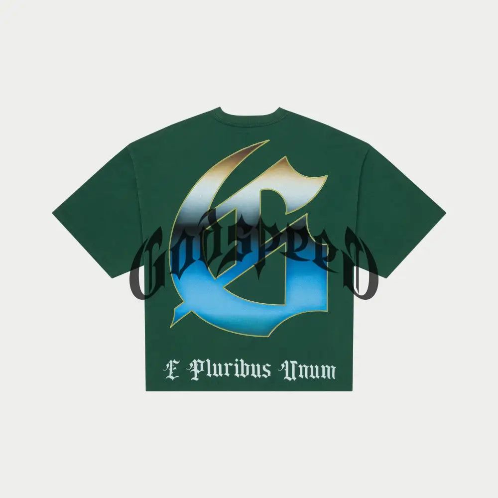 Godspeed Sputnik Moment T-Shirt Hunter Green