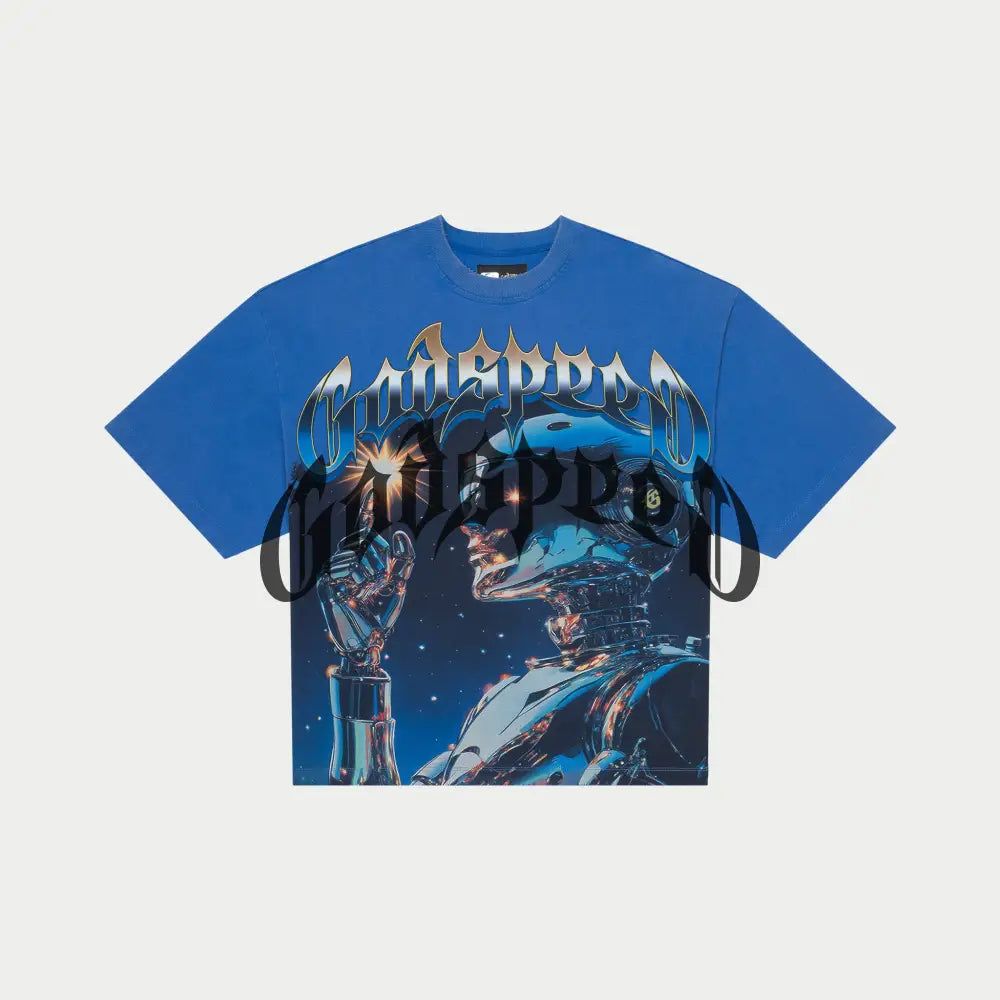 Godspeed Sputnik Moment T-Shirt Royal
