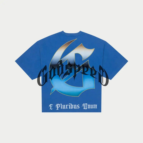 Godspeed Sputnik Moment T-Shirt Royal