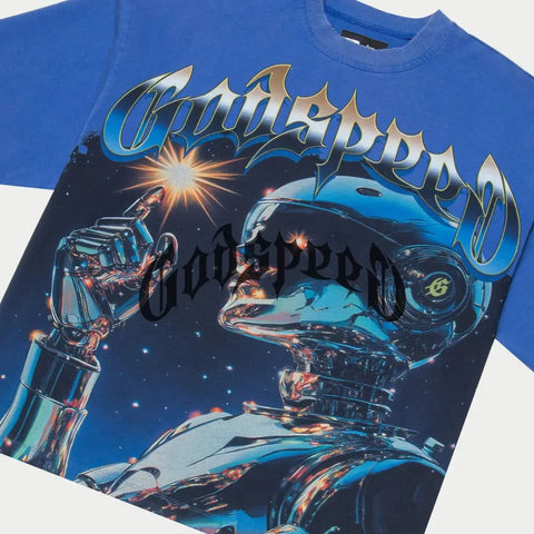 Godspeed Sputnik Moment T-Shirt Royal