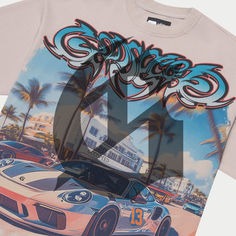 Godspeed Car Meet Miami Stone Wash