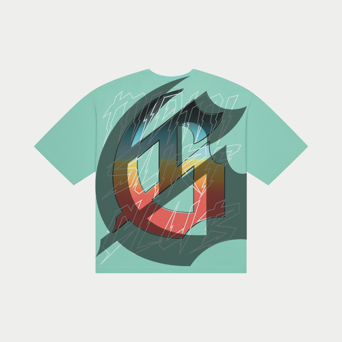 Godspeed Miami Surf Club Teal Tee