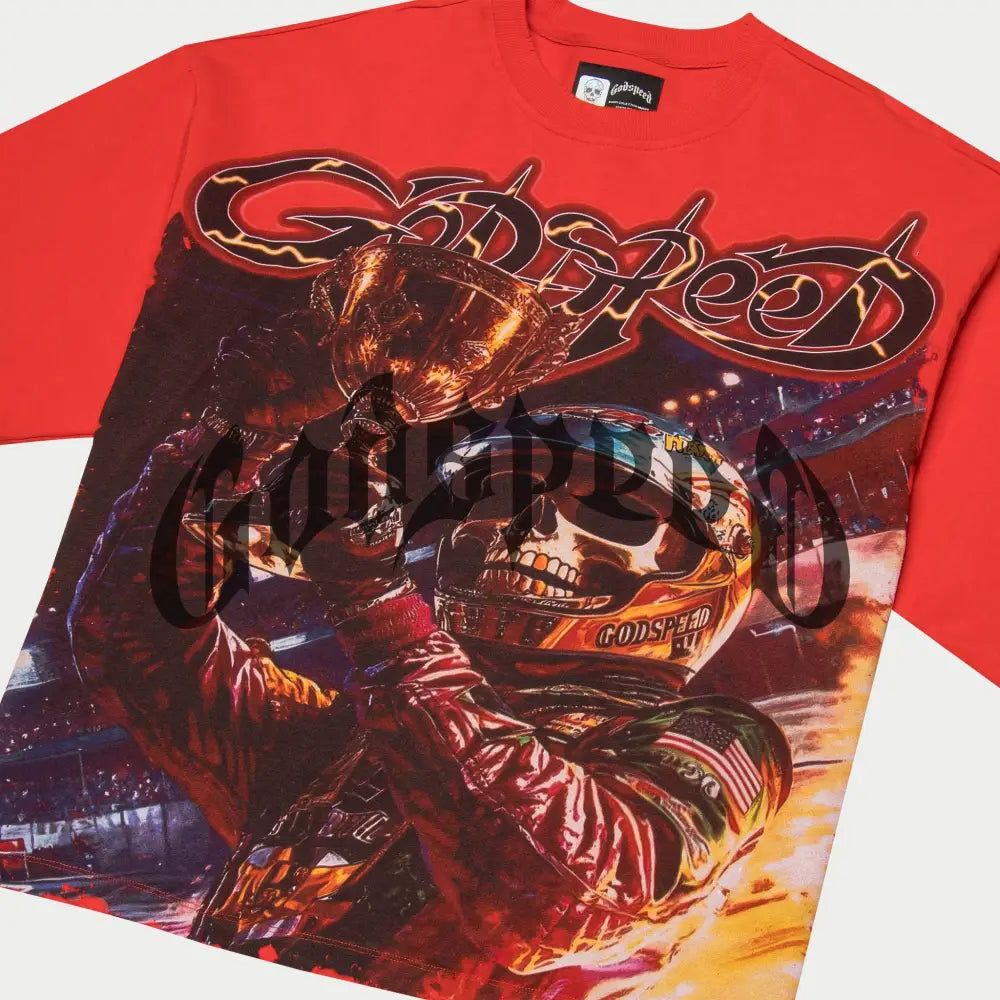Godspeed Podium Dreams Red Tee