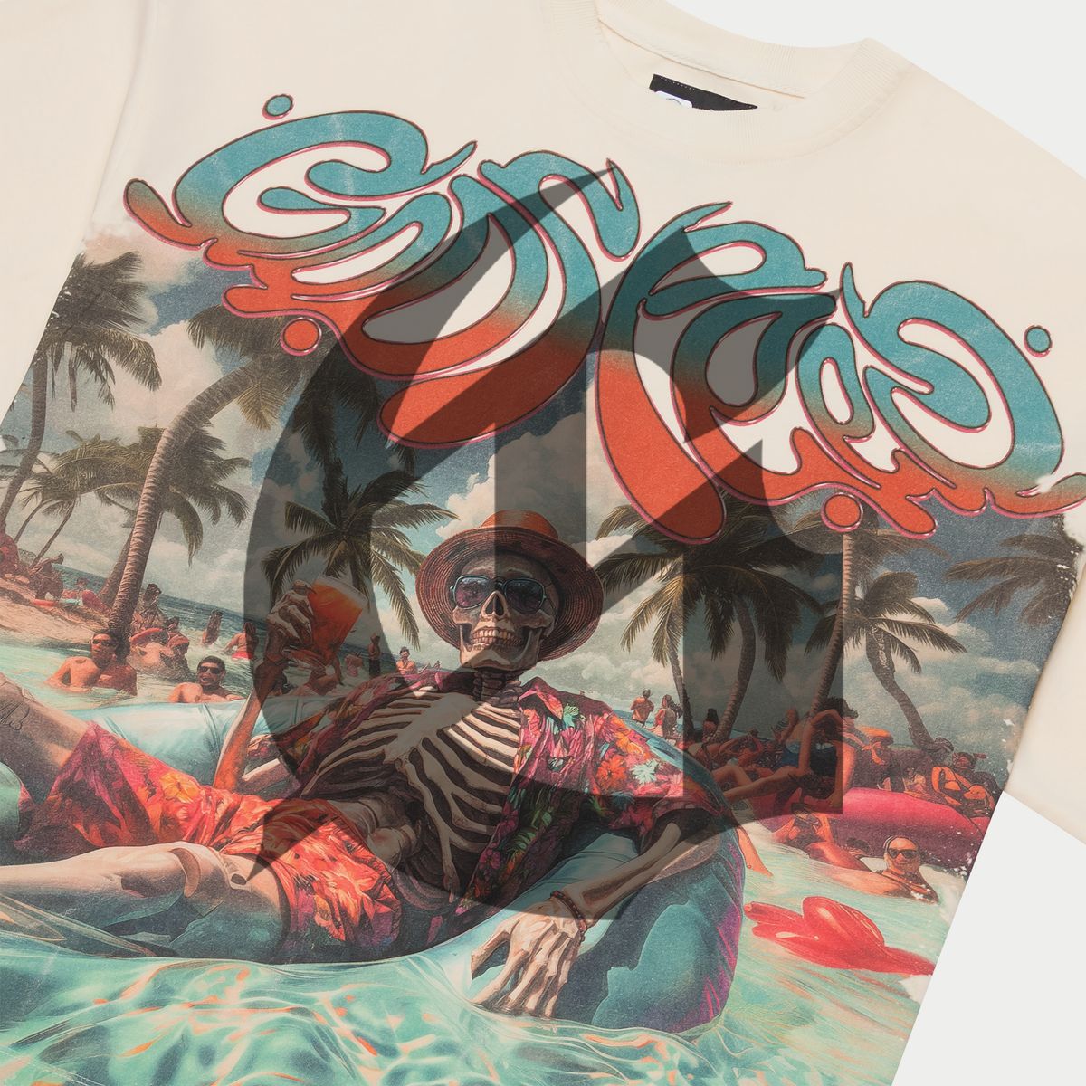 Godspeed Pool Party Bone Tee