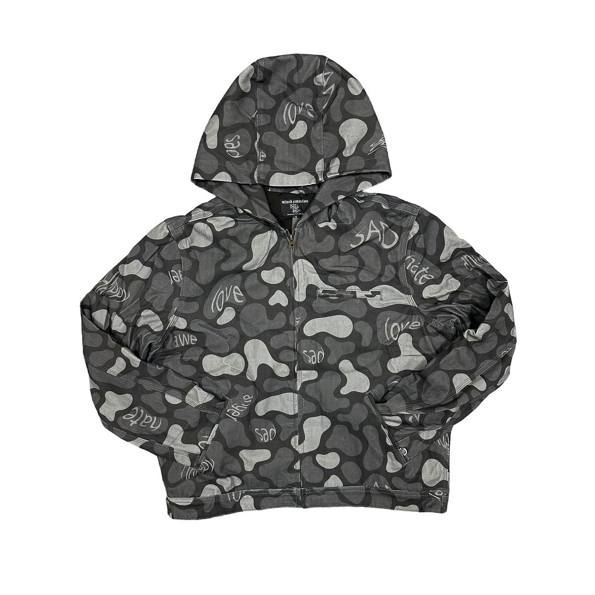 Mixed Emotion Black 'Carpenter' Jacket