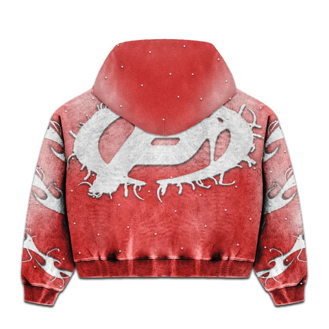 Prestige Red Flames Hoodie