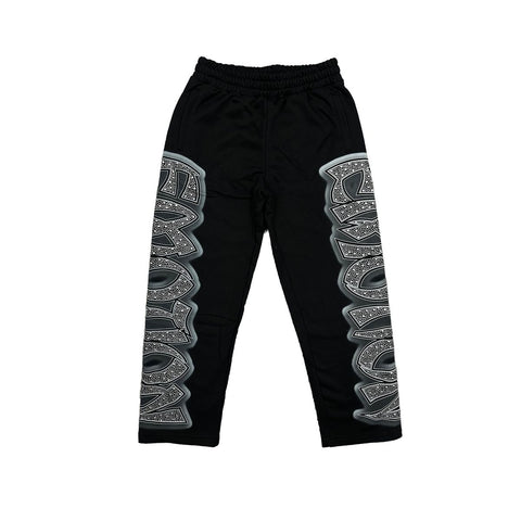 Mixed Emotion ‘Midnight’ Rhinestone Sweatpants
