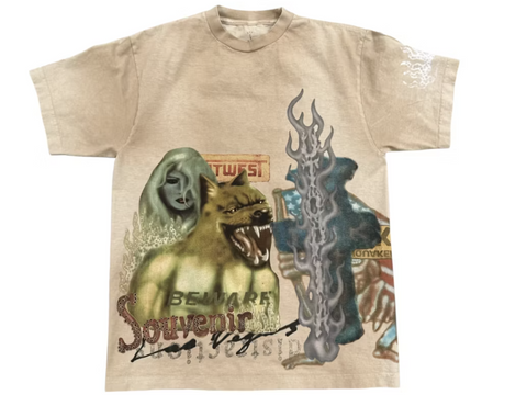Travis Scott Bazaar Souvenir Tee Brown
