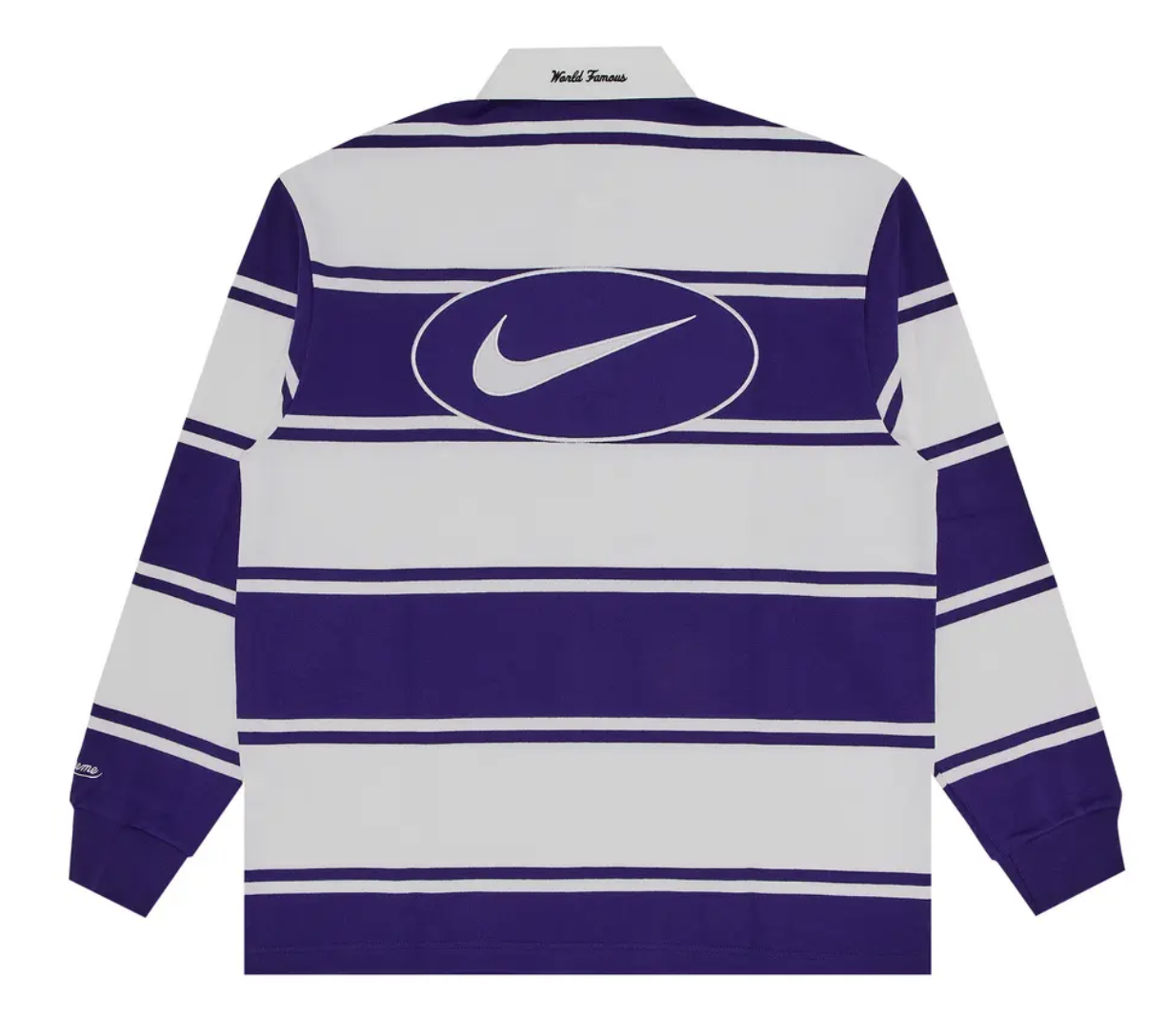 Supreme x Nike Stripe Rugby 'Purple'