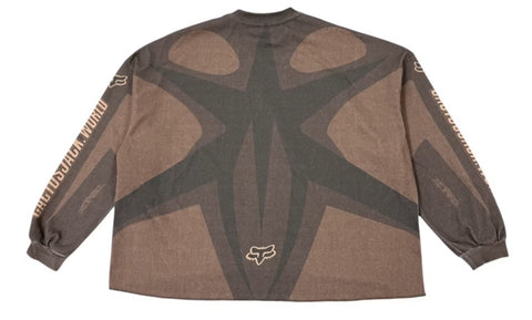 Travis Scott x Fox Racing I Jersey Brown