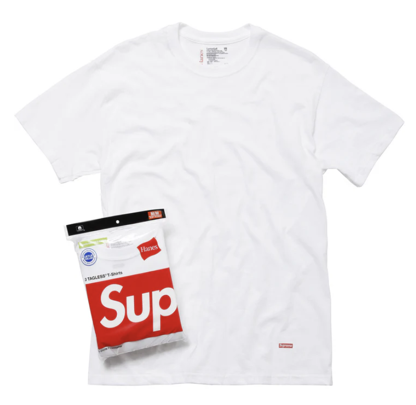 Supreme®/Hanes® White Tee Pack
