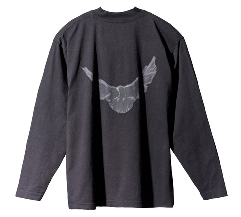 Yeezy Gap Engineered by Balenciaga Dove L/S Black Tee