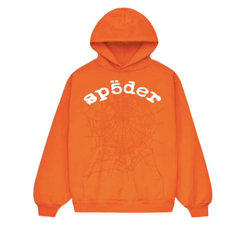 Sp5der Legacy Hoodie Orange