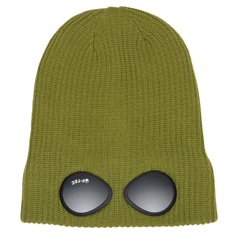 FTP  F-TEC GOGGLE LOGO BEANIE(OLIVE)