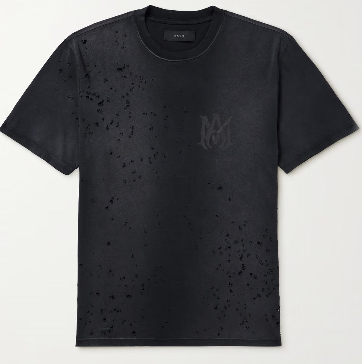 AMIRI Washed Shotgun Black Tee