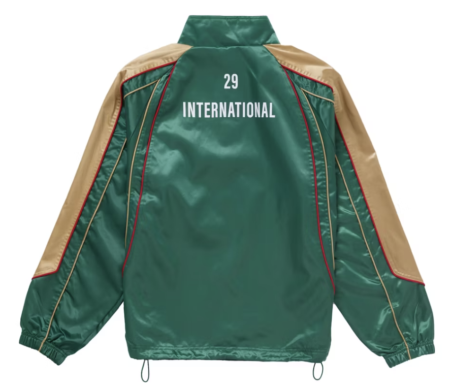 Supreme Satin Piping Pullover Green