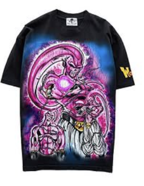 Warren Lotas x Dragon Ball "Pink Guy" Black HEAVY-WEIGHT
