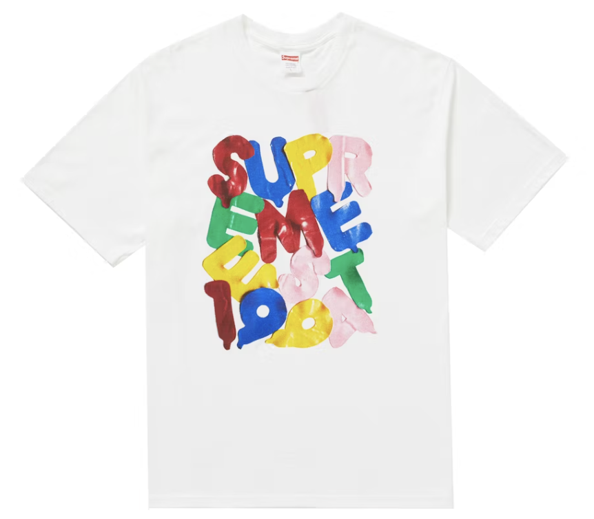 Supreme Balloons Tee White Pre-Owned