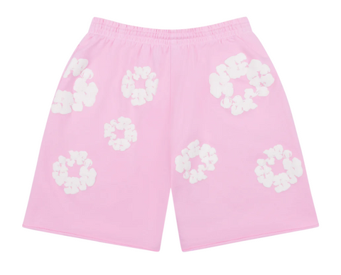 Denim Tears Cotton Wreath Sweat Shorts Powder Pink