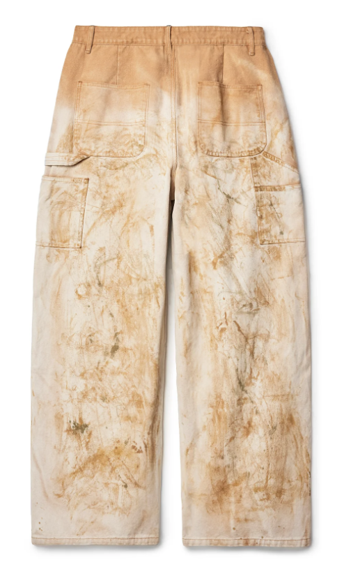 VALE FOREVER COLLAGE CARPENTER PANTS