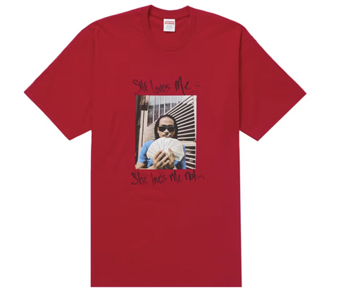 Supreme Max B Tee Red