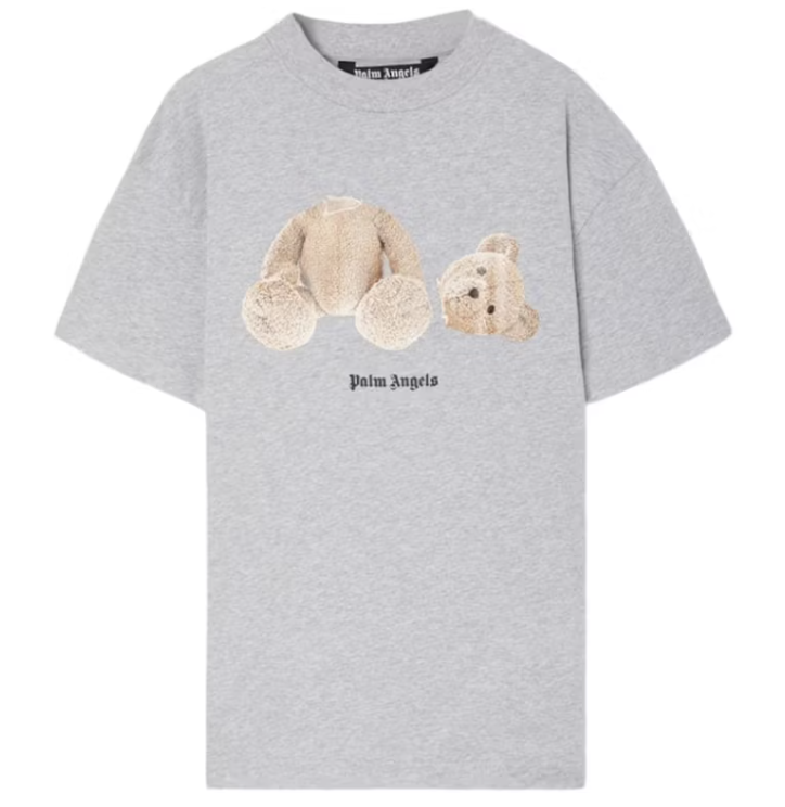 Palm Angels Teddy Bear Tee Grey