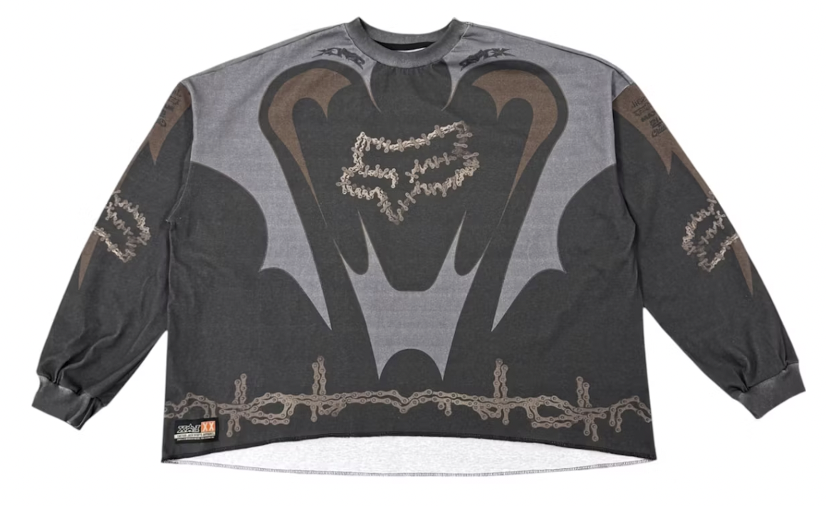 Travis Scott x Fox Racing II Jersey Black