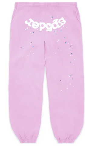 Sp5der Atlanta Sweatpants Pink