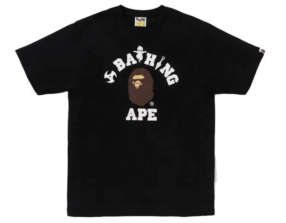 BAPE Ninja College Black Tee