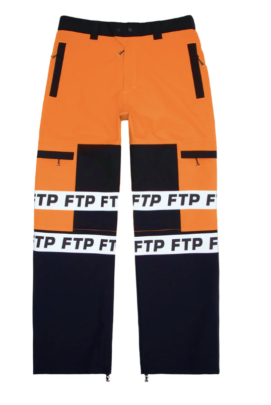 FTP  HI-VIS ALL WEATHER PANT SAFETY ORANGE