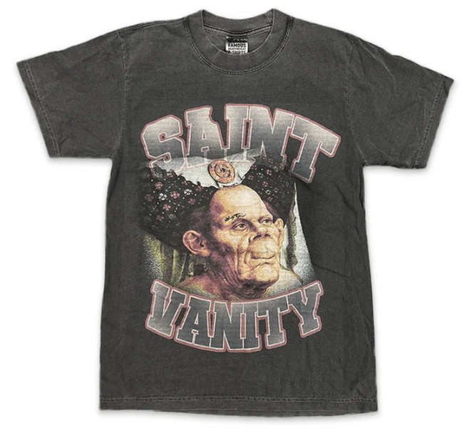 SAINT VANITY HOQG TEE "GREY"