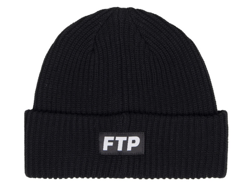 FTP  F-TEC GOGGLE LOGO BEANIE BLACK