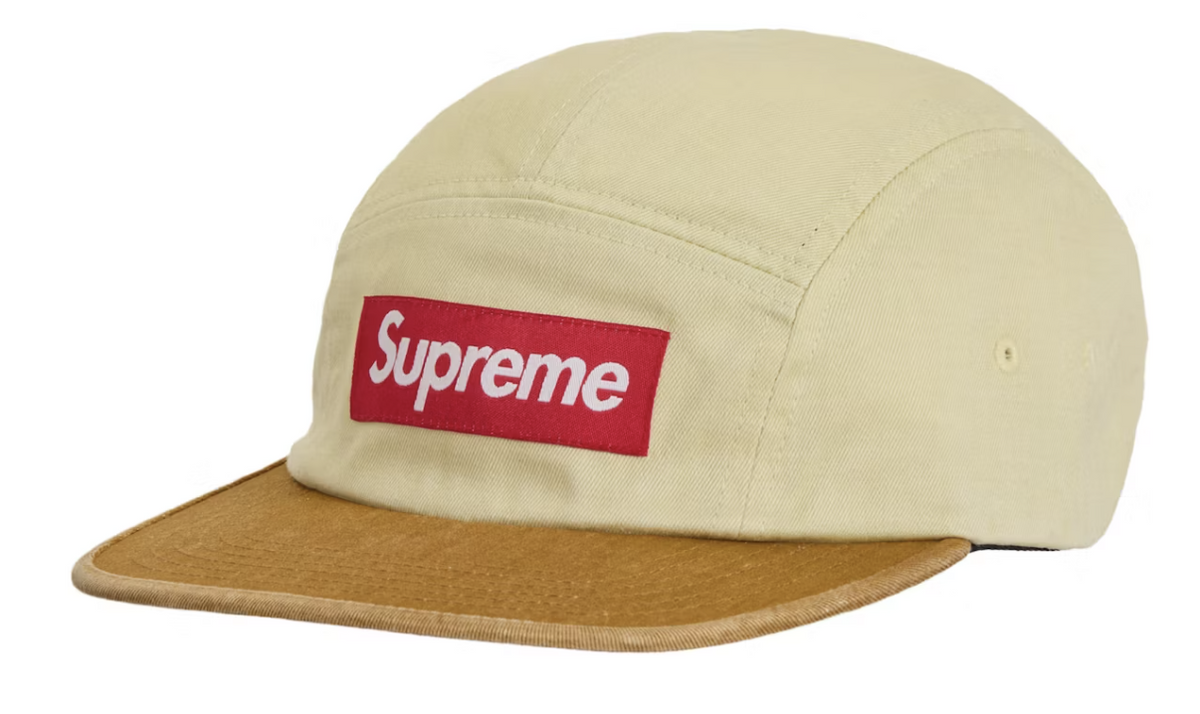 Supreme Pigment 2-Tone Camp Cap Natural