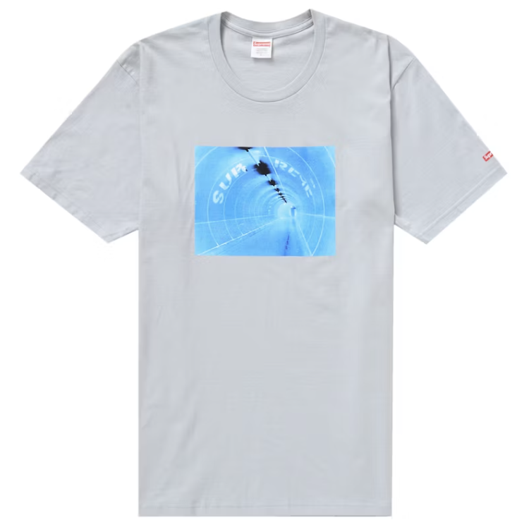 Supreme Tunnel Tee Cement Grey