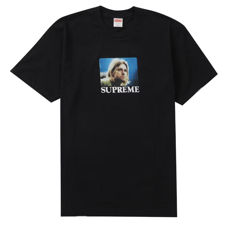 Supreme Kurt Cobain Tee Black Pre-Owned