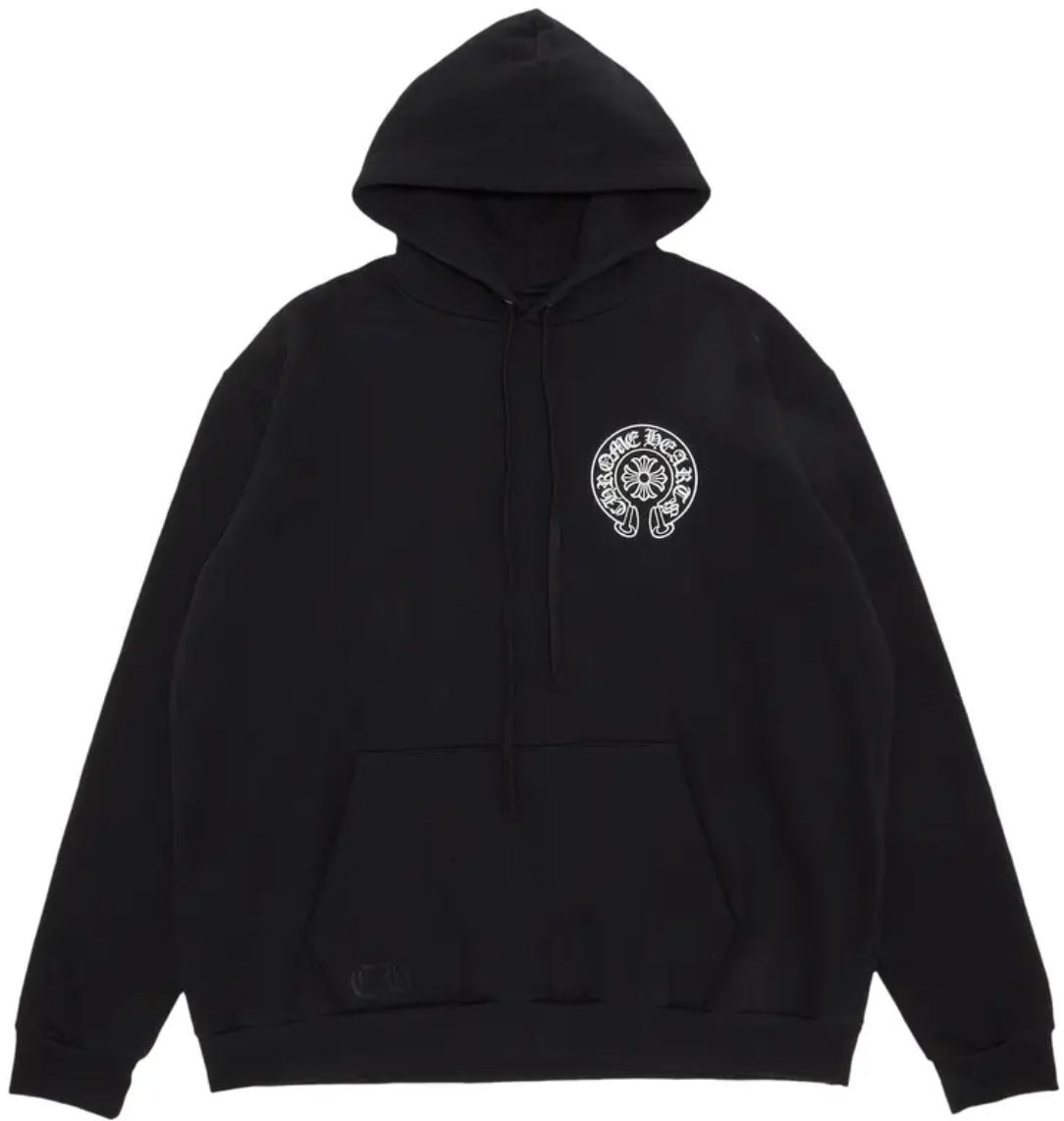 Chrome Hearts Honolulu Hoodie Black Pre-Owned