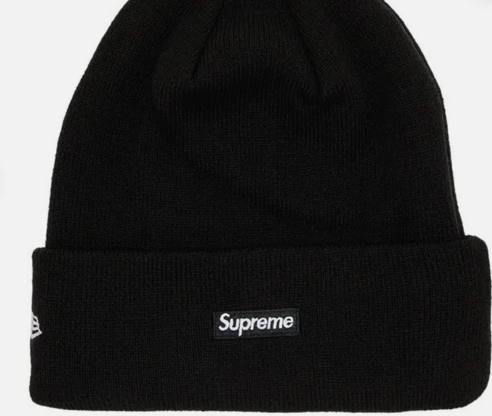 Supreme® New Era® S Logo Beanie Black Fw24