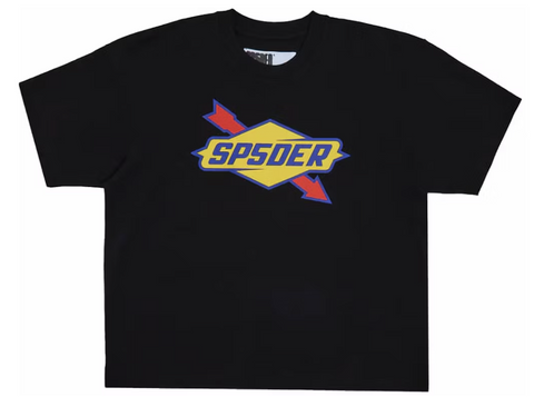 Sp5der The Spot Tee Black