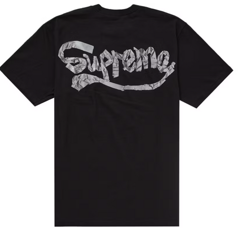 Supreme Tape Black Tee
