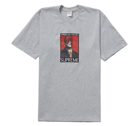 Supreme American Psycho Tee Grey