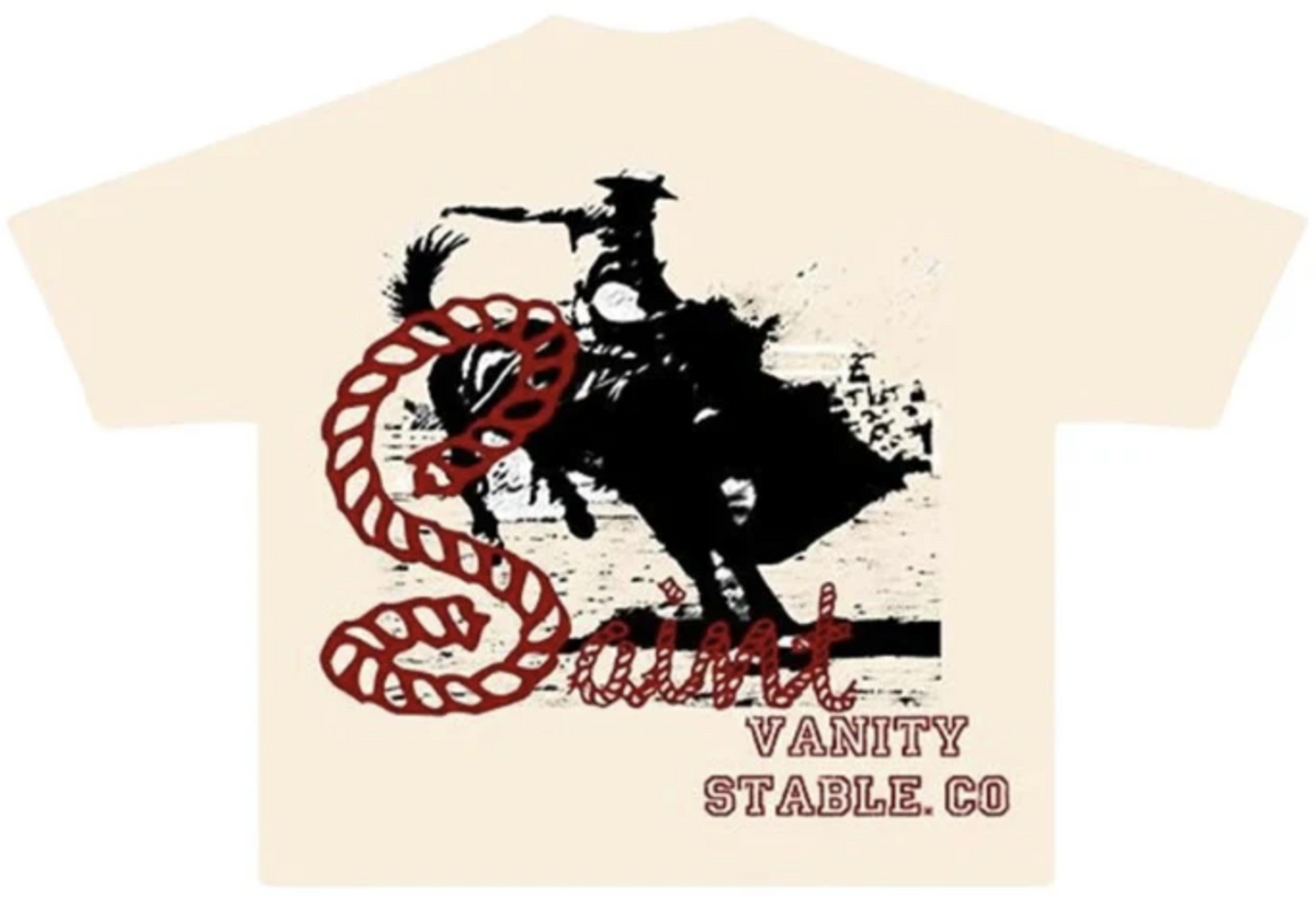 Saint Vanity Stable Cream Tee