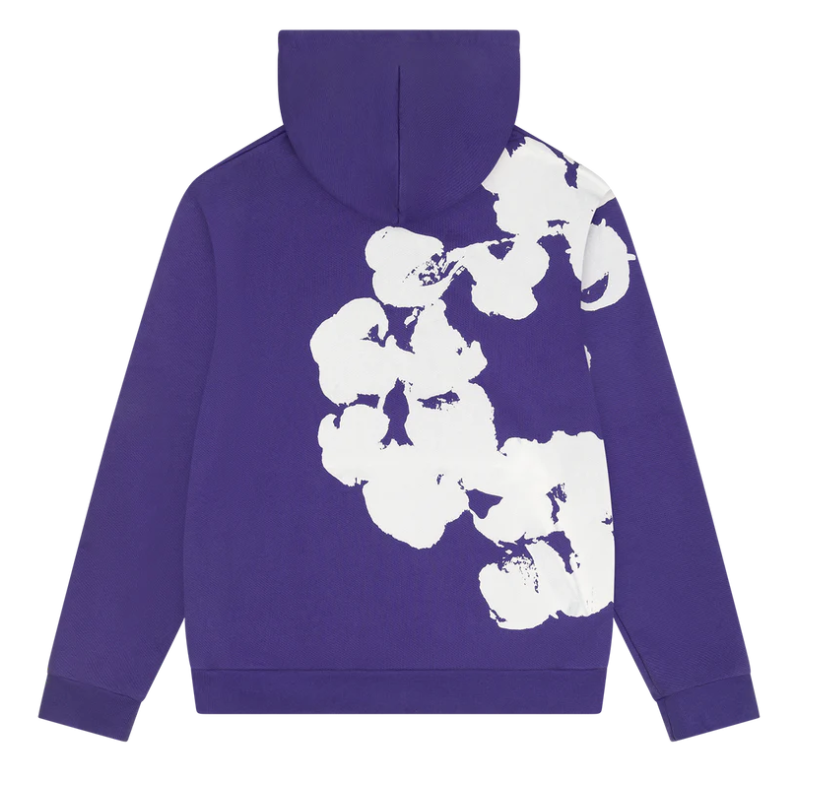 Denim Tears Biggie Cotton Wreath Sweatshirt Purple